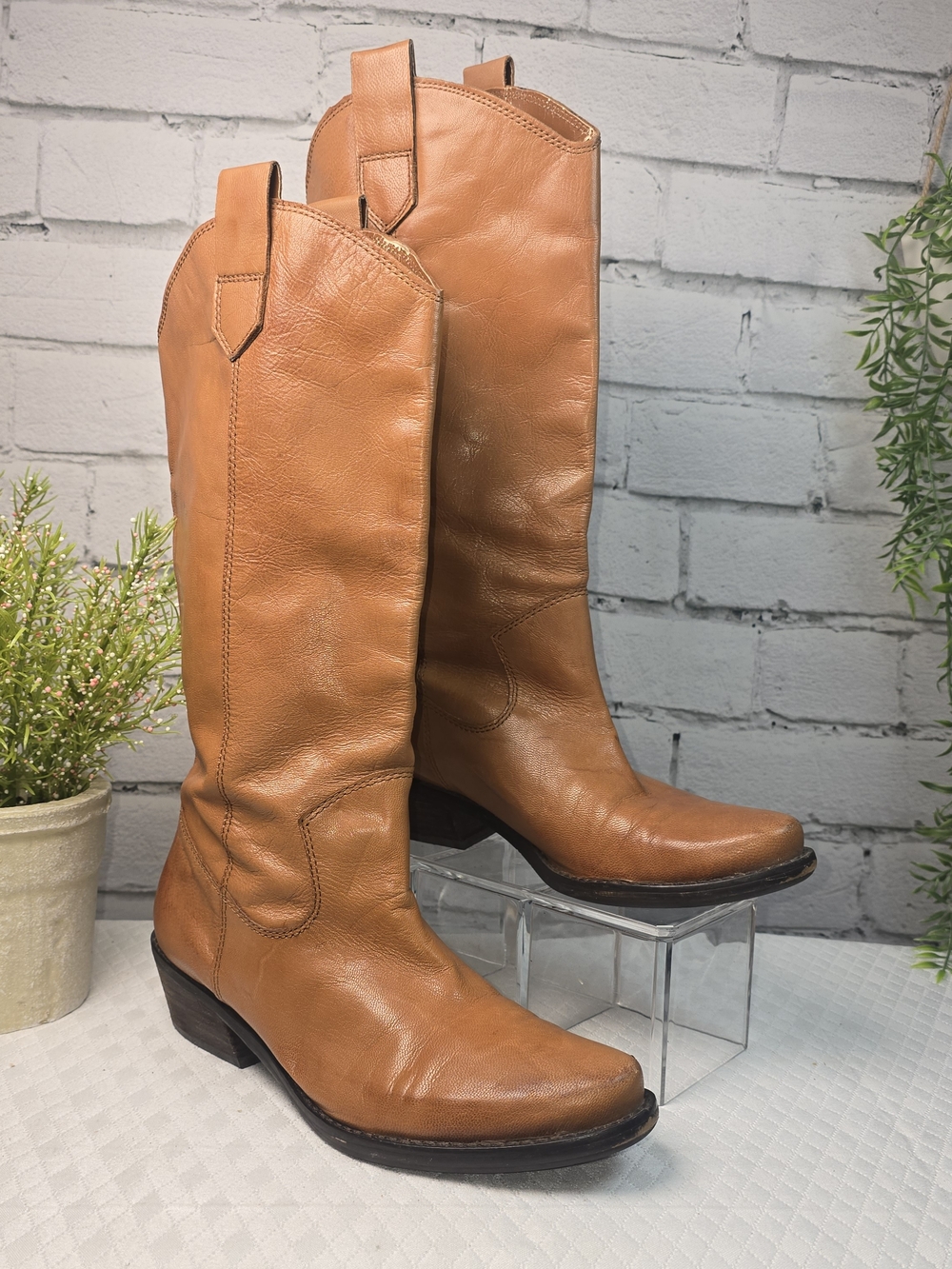 VINTAGE FRANCO SARTO WALINDA WESTERN BOOTS WOMENS COWBOY SIZE 7